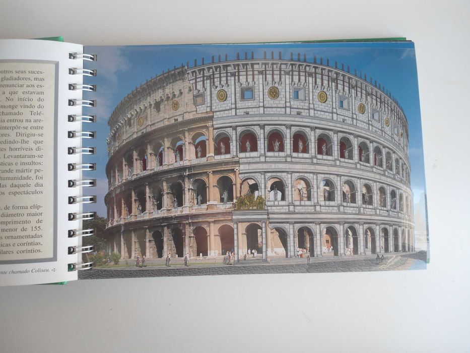 Archeo Roma reconstruída com película transparente