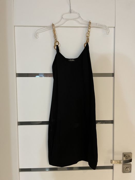 Sukienka czarna damska