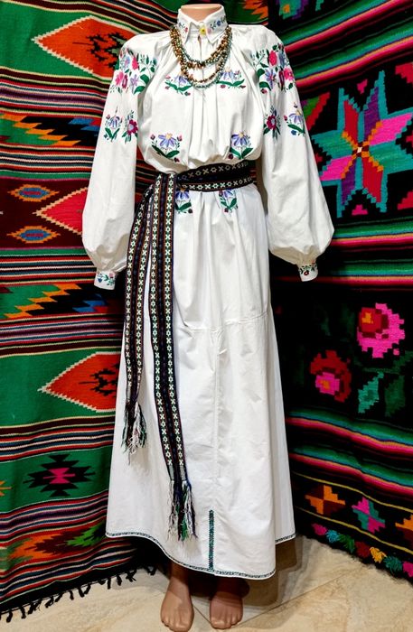 Старовинна Вінницька сорочка вишита Давня вишиванка Автентична сорочка