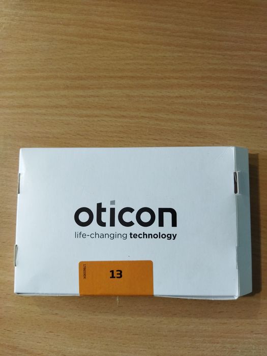 Батарейки до слухового апарату Oticon 13