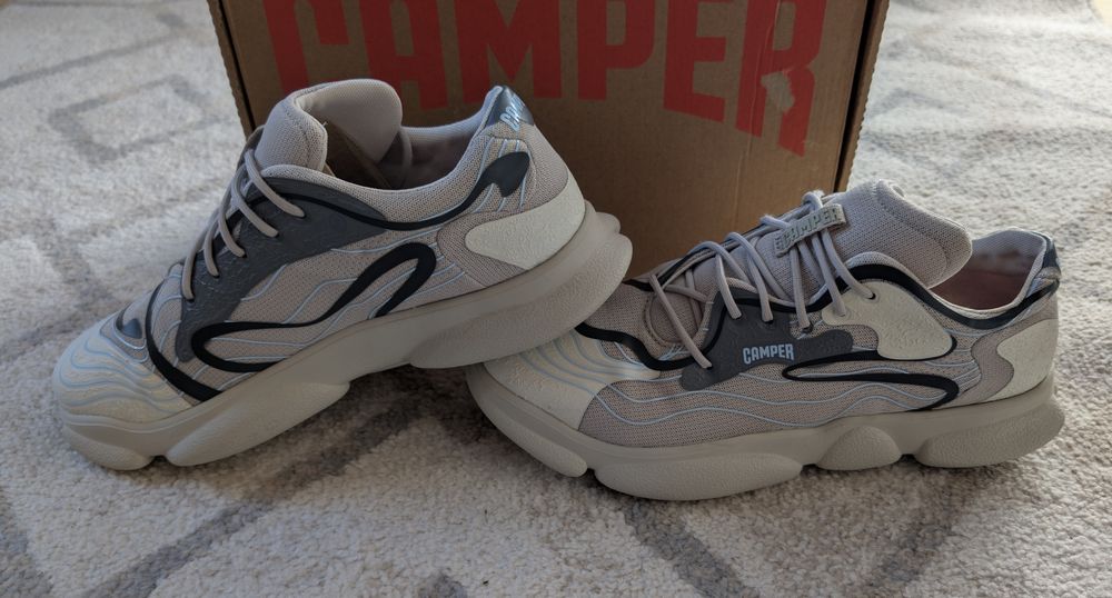 Camper Karst, sneakersy designerskie, r.45, 29.5 cm - stan idealny