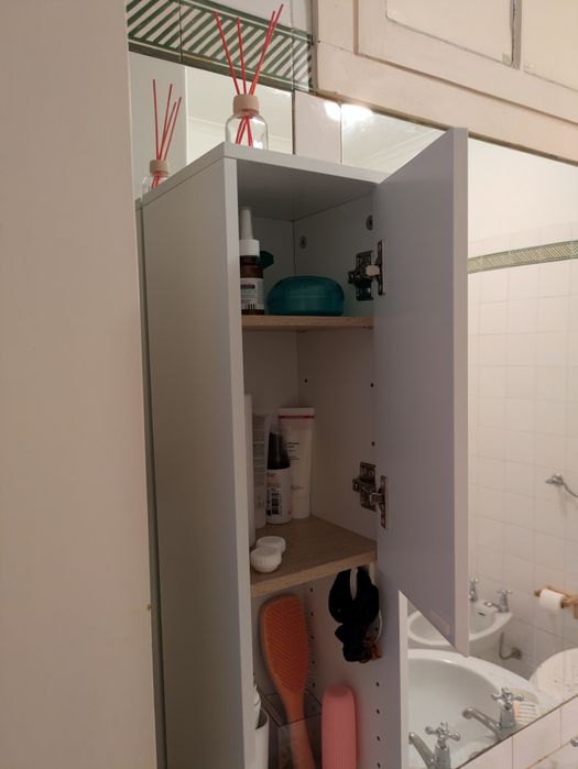 Armário coluna casa de banho SoBuy