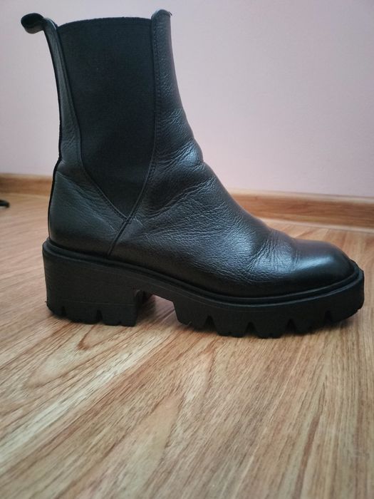 Botki zimowe damskie 38