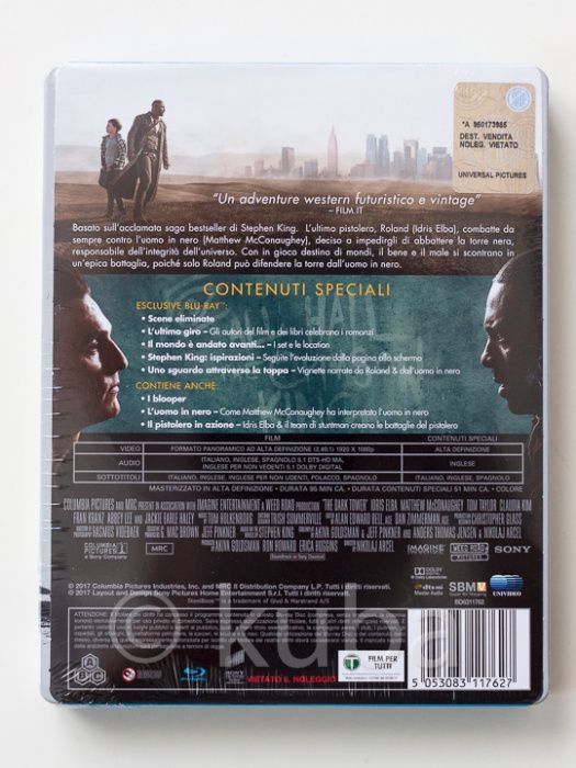 Mroczna Wieża Steelbook Blu ray PL-napisy Nowa folia