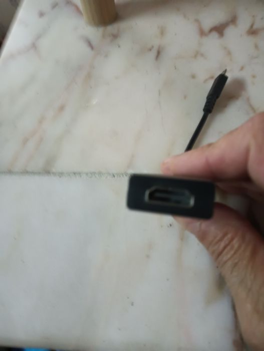Cabo ligação HDMI/USB micro B