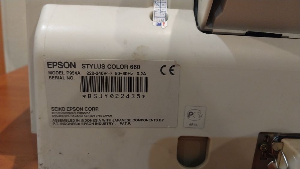 Продам рабочий Принтер Epson Stylus Color 600  в отличном состоянии  .