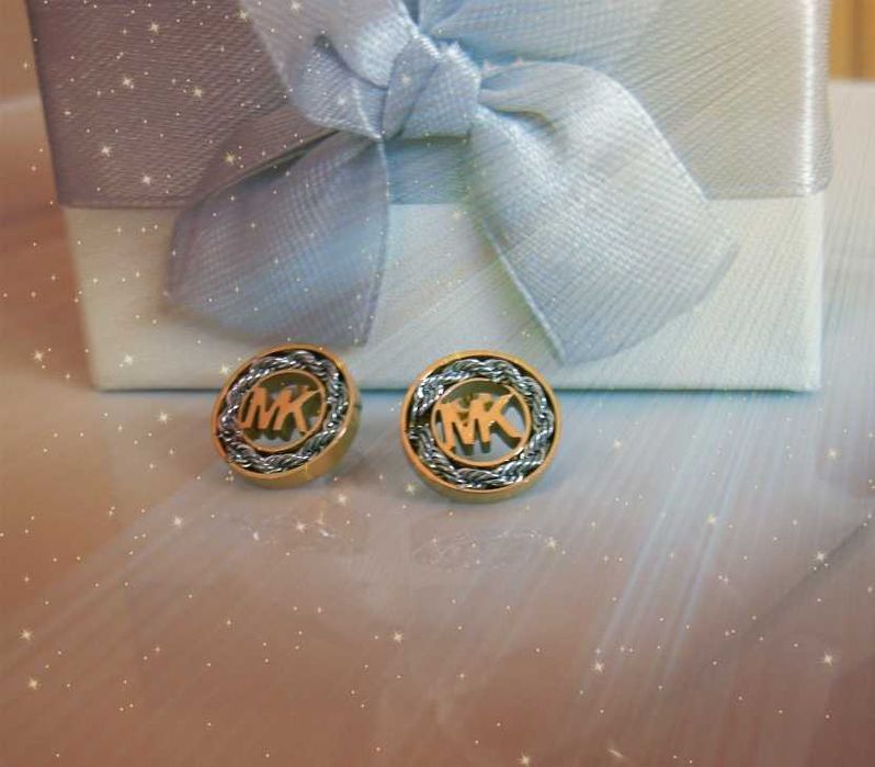 Michael Kors kolczyki logo