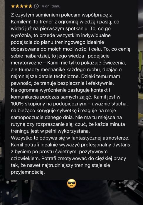 Trener personalny Łódź FitFabric