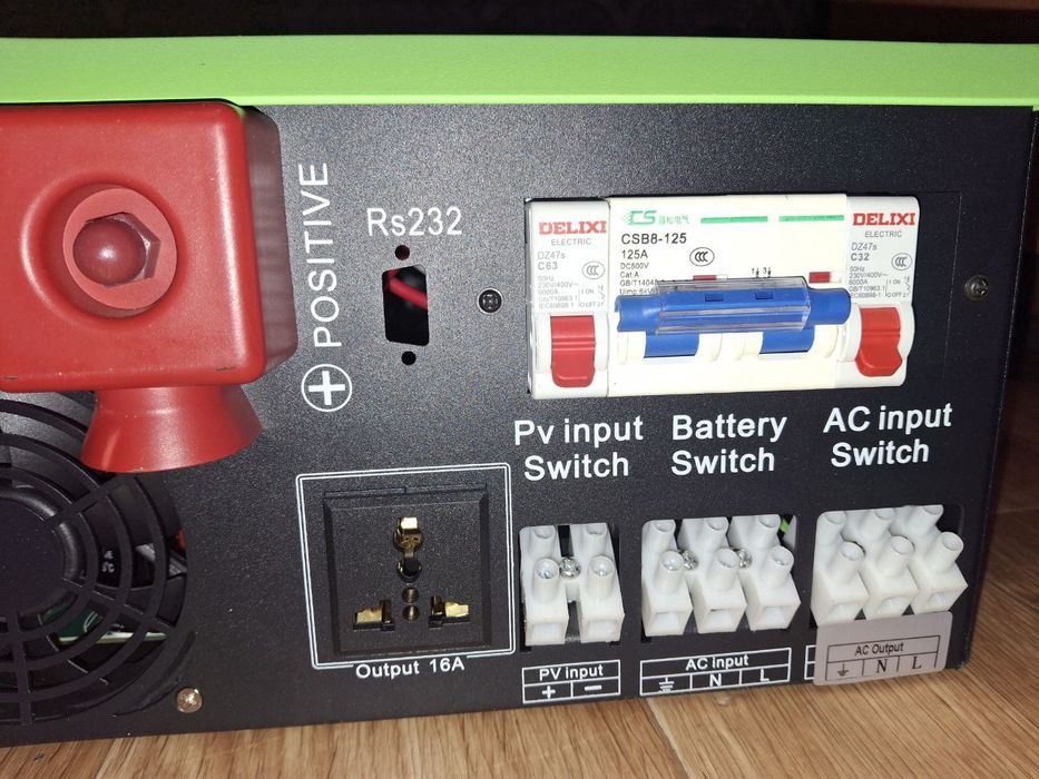 Солнечный гибридный инвектор