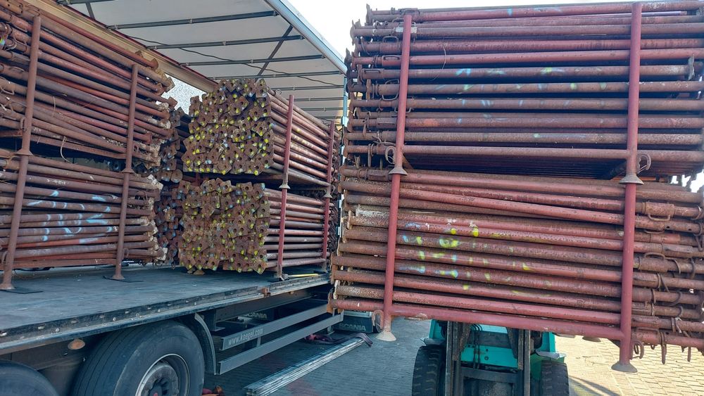 Stemple metalowe podpory Stropowe Dźwigary H20 Głowice Trójnogi Płyta