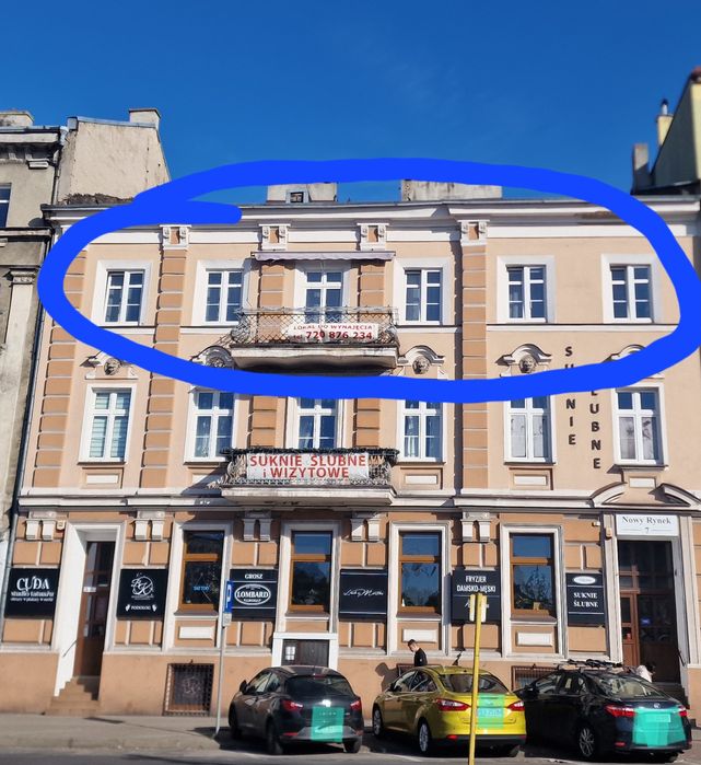 Lokal mieszkalny 90m2, centrum, obok galerii Tęcza