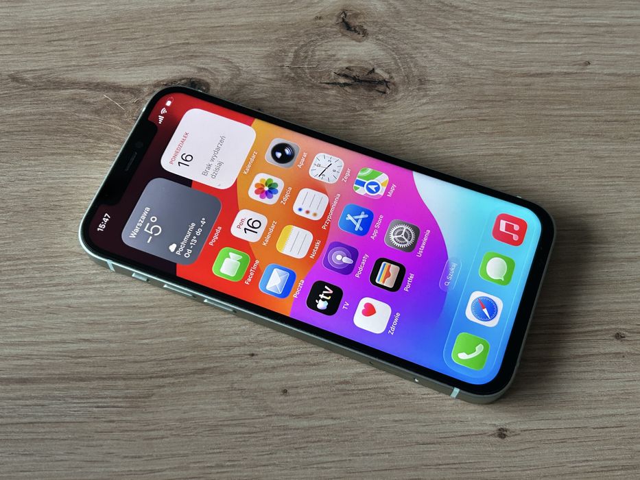 iPhone 12 64GB Miętowy Zielony 13 14 Perfekcyjny stan!!!
