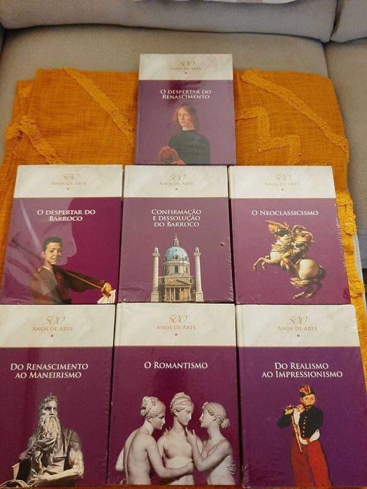 Coleção Completa 500 anos de Arte -Ediclube. Edição de luxo .