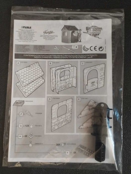 Casa de brincar (para exterior)