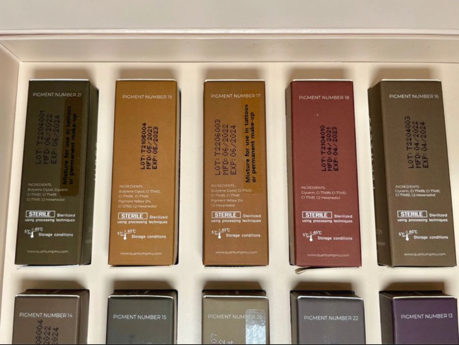 Pigmenty Quantum - do cwiczeń