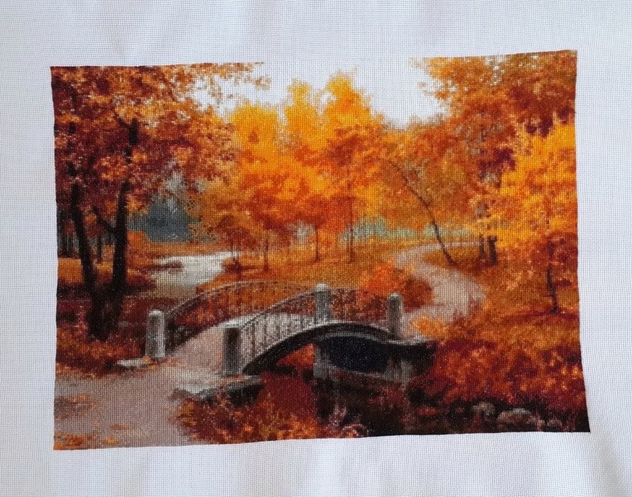Вишита картина Осінь