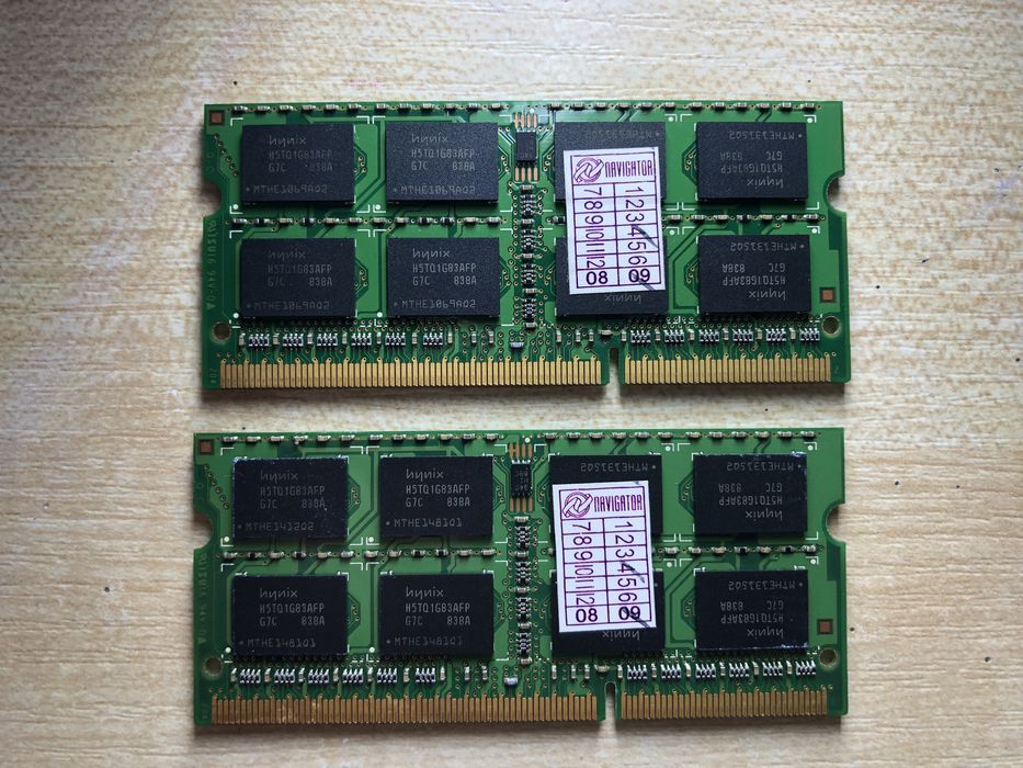 Оперативна пам'ять для ноутбука Hynix SODIMM DDR3 2Gb 1066MHz 8500s