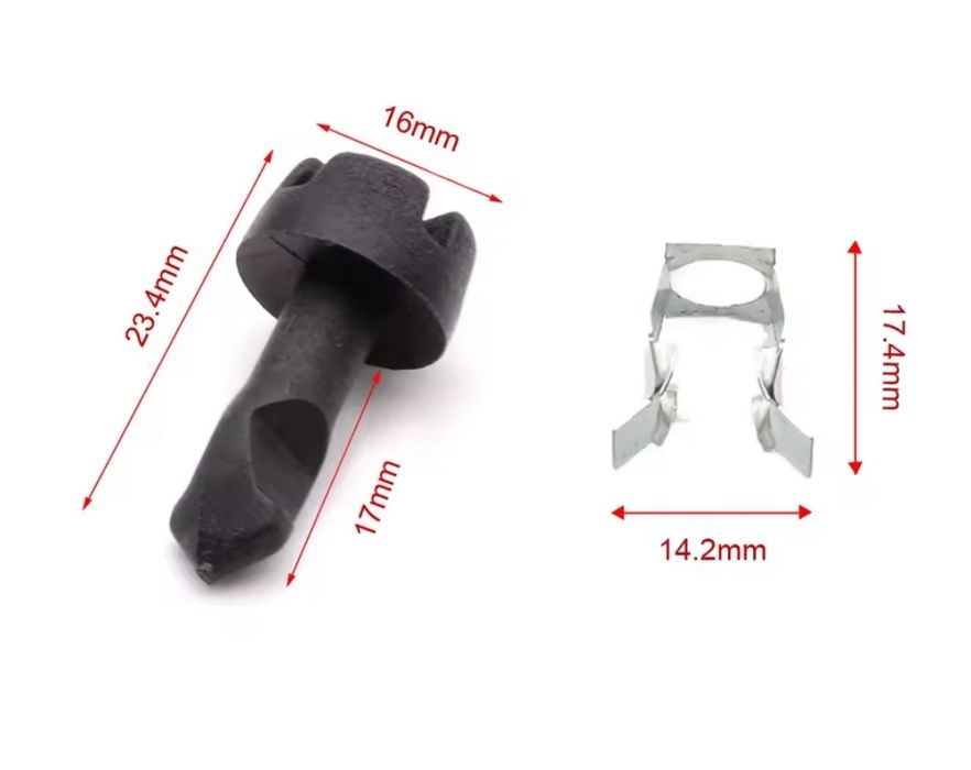 Клипса крышки мотора VW, Audi, Skoda, Seat VAG N90 642 001