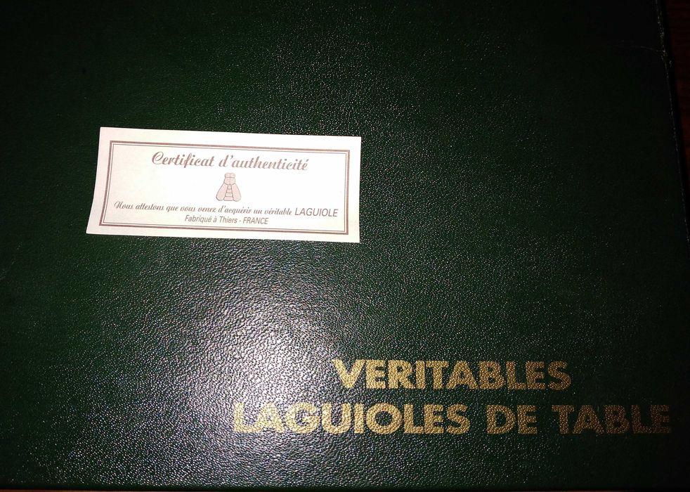 cj talheres LAGUIOLE