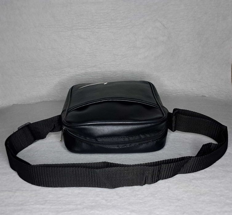 Мужская сумка экокожа на длинной ручке