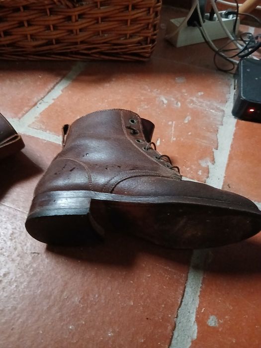 Botas em pele Borrego