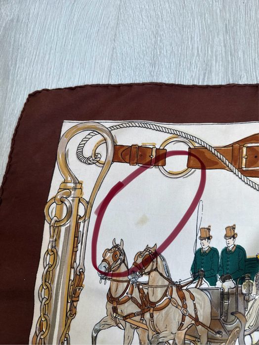 платок шаль Hermes