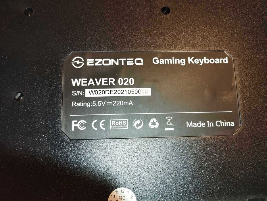 Klawiatura Gamingowa USB - WEAVER 020