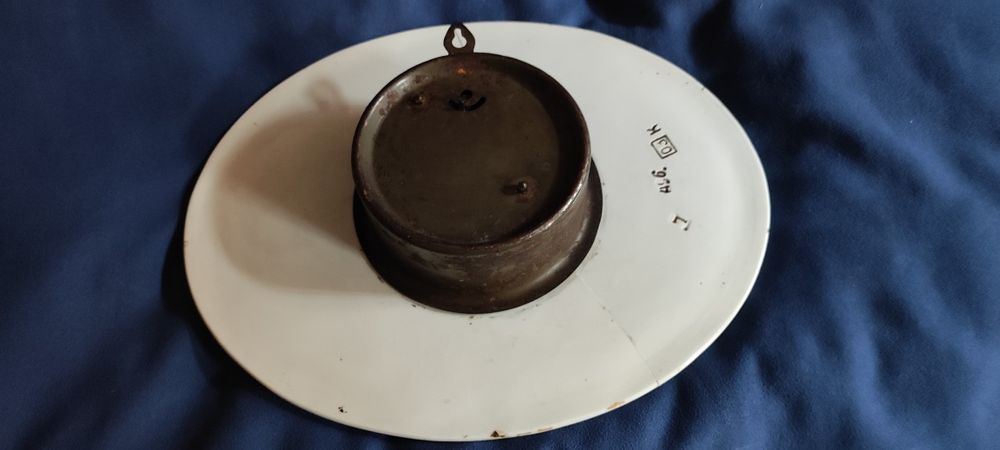 Zegar kuchenny ścienny Niemocy porcelana klucz