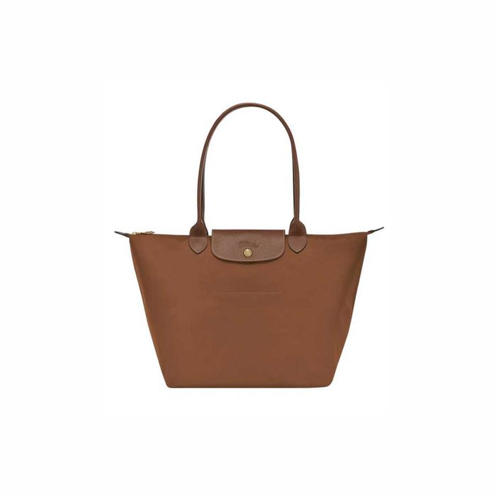 Сумка Longchamp Le Pliage Original M Tote Bag Cognac
