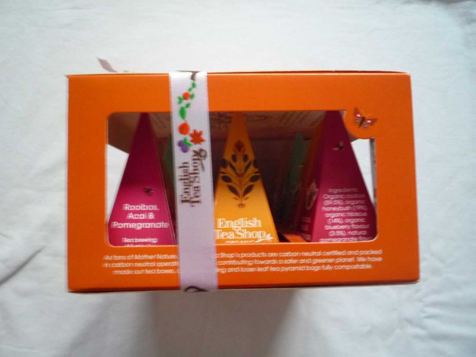 English Tea Shop Herbata Bio Super 12 piramidek