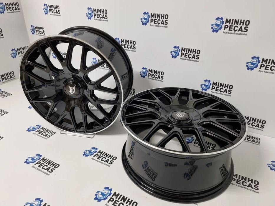 Jantes FOX VR3 em 17 Black Polish (5x100 | 5x112)