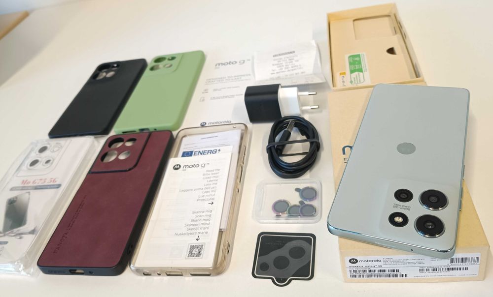 Jak Nowa | Motorola G75 5G 8/256GB | Zielony | Android 16 | VoLTE | Dodatki