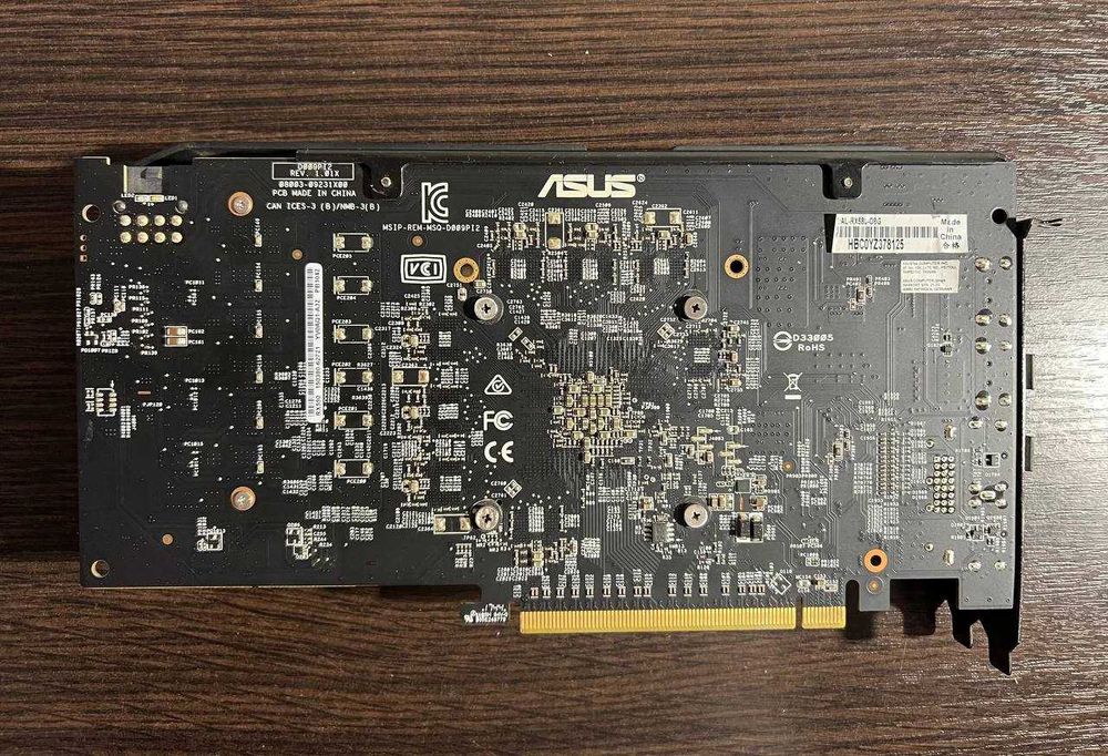 Видеокарта Asus Dual RX580 8GB
