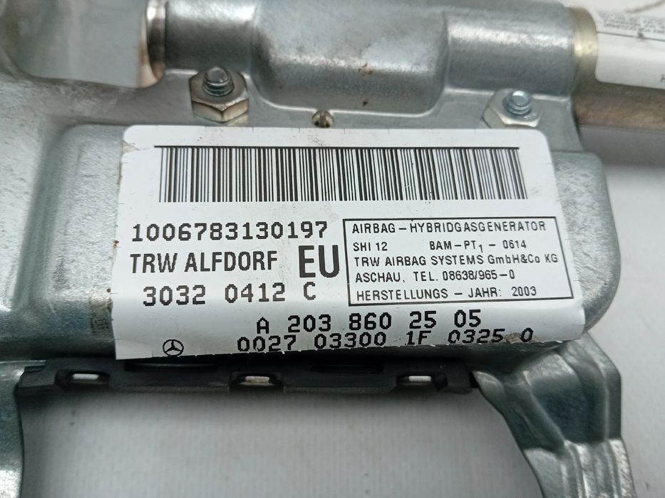 Airbag lateral frente esquerda MERCEDES-BENZ Classe C Carrinha (S203)