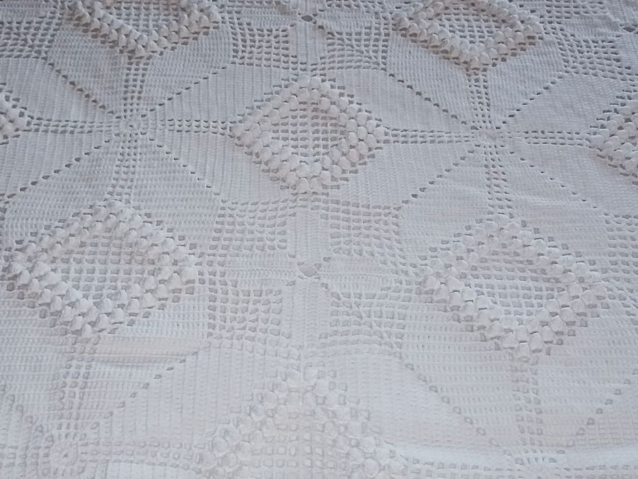 Colcha Renda Artesanal de Casal