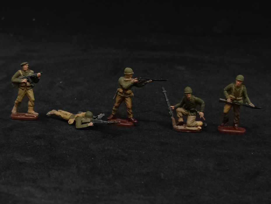 Soldados Infantaria francesa, 1/72, pintados