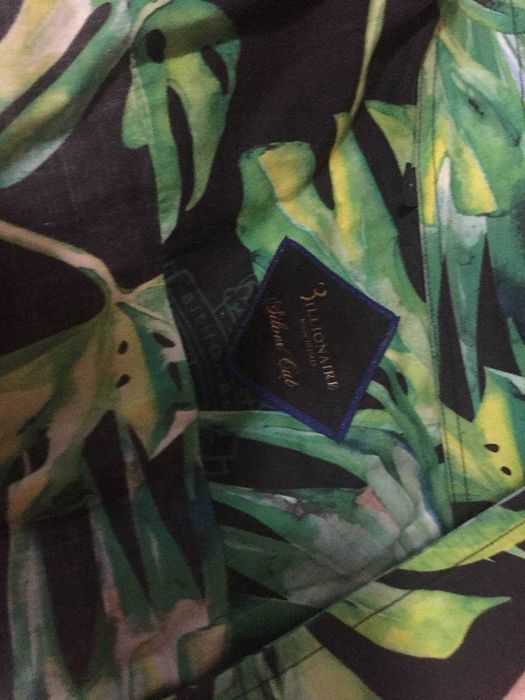 Рубашка Billionaire Silver Cut LS/Milano Palms