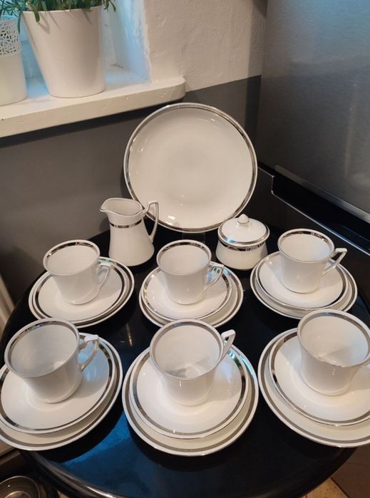 Serwis do kawy porcelana Wałbrzych