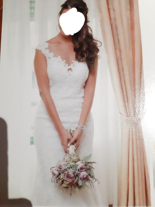 Vestido noiva com saiote