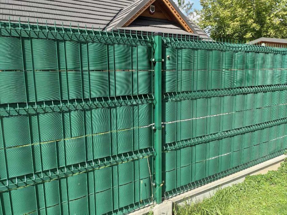 Taśma Ogrodzeniowa Premium PVC 1200g/m2 Na Panele Balkon 19 cm x 26 m