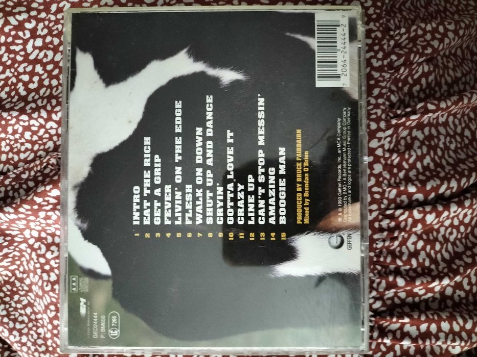 CD da banda Aerosmith - get a grip em bom estado