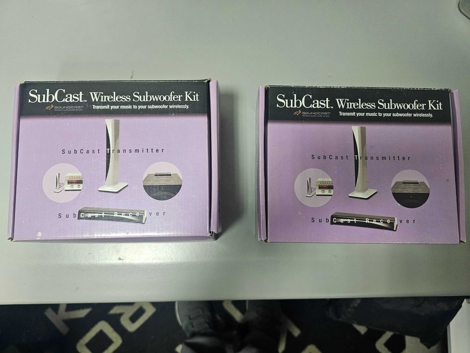 Kit de subwoofer sem fio Subcast NOVO