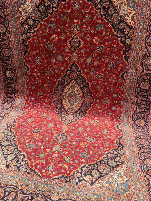 Nowy Dywan Vintage Kaszmirowy Perski Iran Keshan 400x290 NAJTANIEJ W PL