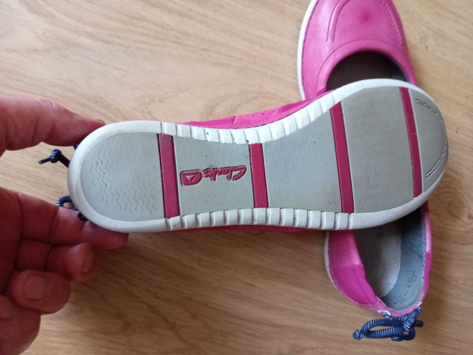 Жіночі шкіряні туфлі - мокасини clarks 40 р.
