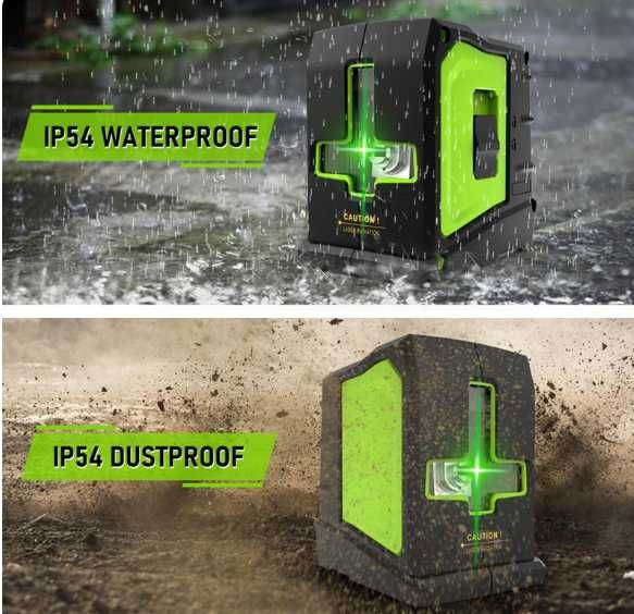 Лазерный уровень ZOKOUN GF011G/R із зеленим променем