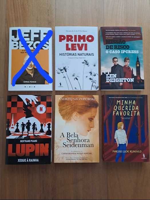 Pack de livros vários novos