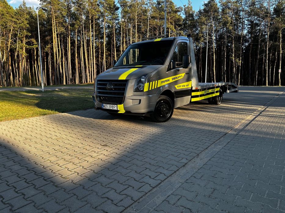 Volkswagen Crafter  Volkswagen Crafter 2.5 TDI Laweta/Pomoc Drogowa/F.VAT/3t ład./kat c