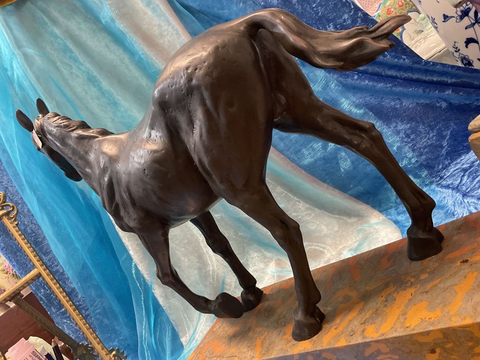 Escultura bronze cavalo 47 cm