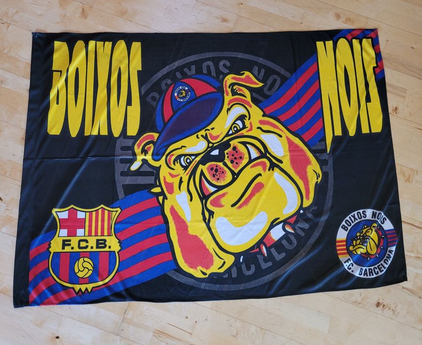Flaga FC Barcelona duża