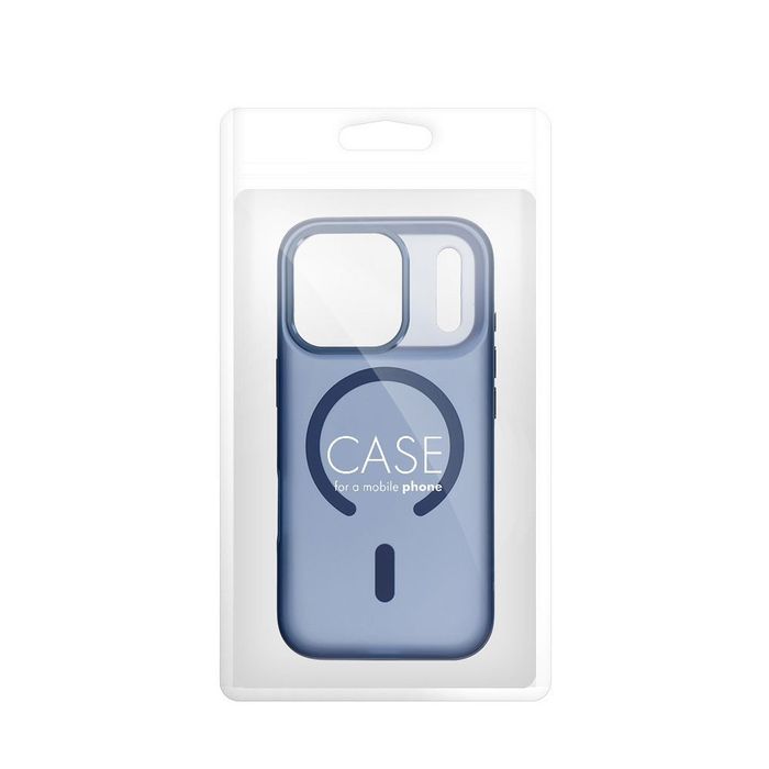 Etui na iPhone 17 Flexline Mag Cover zgodne z MagSafe granatowe